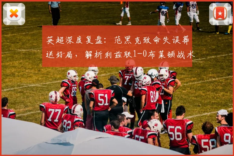 英超深度复盘：范黑克致命失误葬送好局，解析利兹联1-0布莱顿战术胜负手